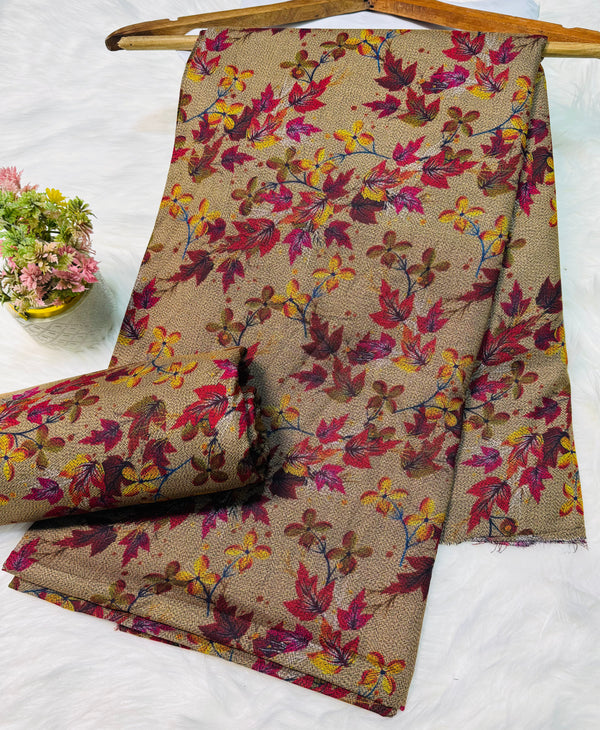 Unstitched Premium Dhanak 2PC Suit Fabric - 0020